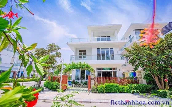 Bên ngoài villa sao biển sb109